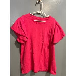 EUC Crewcuts Flutter Sleeve T-Shirt